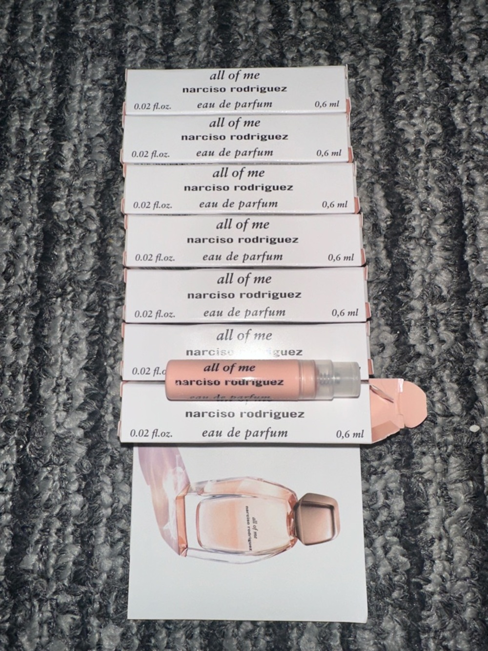 Narciso Rodriguez All of Me .6ml - 7 COUNT